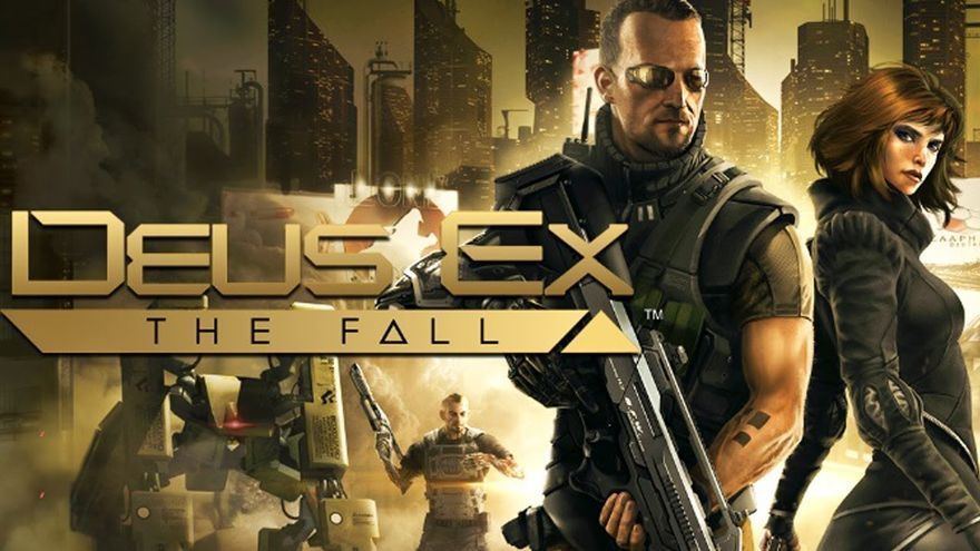 Прохождение deus ex the fall на dimonstertv часть 2